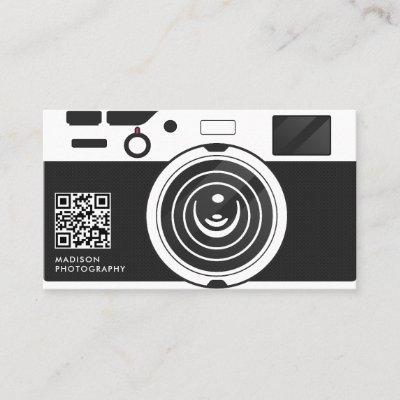 Creative Black And White Photography Qr Code