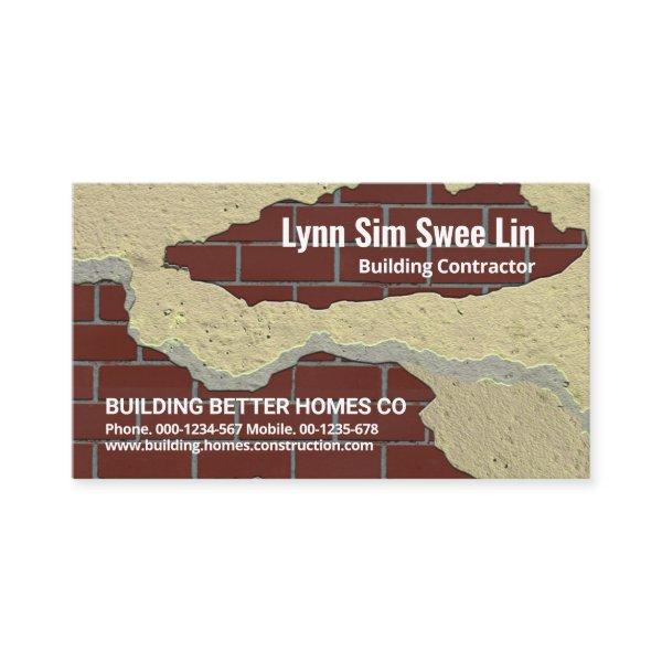 Creative Brickwork Peeling Plaster
