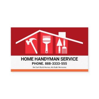 Creative Building Rooftop Handyman Tools