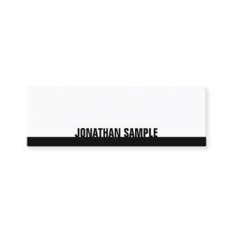 Creative BW Modern Elegant Black White Template Mini