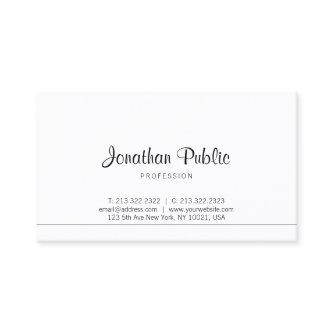 Creative Calligraphed Design Trendy Minimalistic