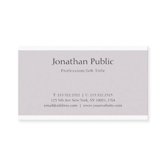 Creative Clean Graphic Design Trendy Plain Modern