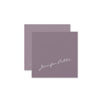 Creative Elegant Plain Design Pearl Finish Luxe Square