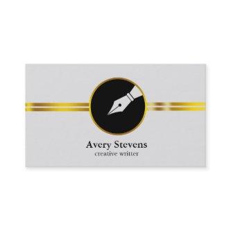 Creative Freelance Writer Calligraphy Nib Logo