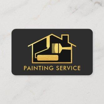 Creative Gold Brush Home Painting