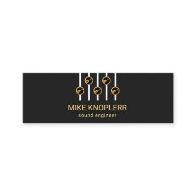 Creative Gold Guitar Equalizer Panel Mini