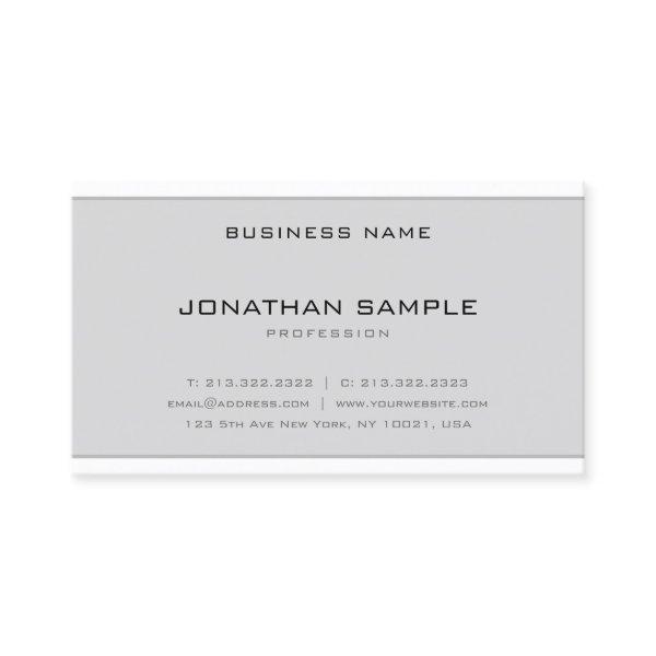 Creative Minimalist Design Modern Clean Grey White