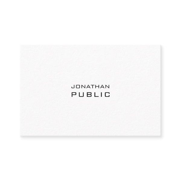 Creative Minimalist Design Modern Fine Plain Chic