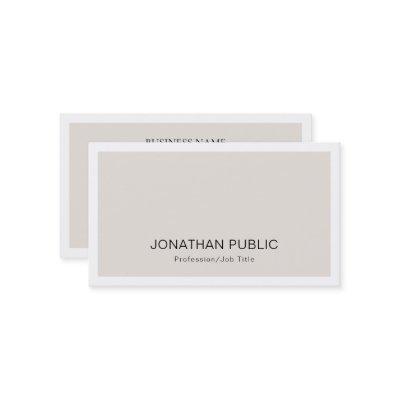 Creative Minimalist Design Modern Plain Trendy
