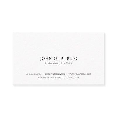 Creative Minimalist Modern Elegant Clean Template