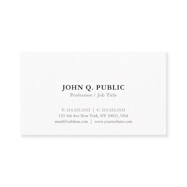 Creative Minimalist Modern Simple Elegant Trendy