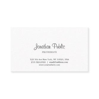 Creative Minimalist Professional Modern Simple