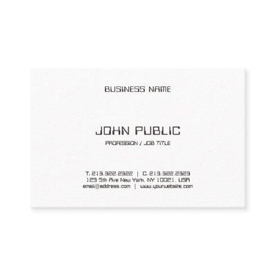 Creative Minimalistic Black White Modern Template