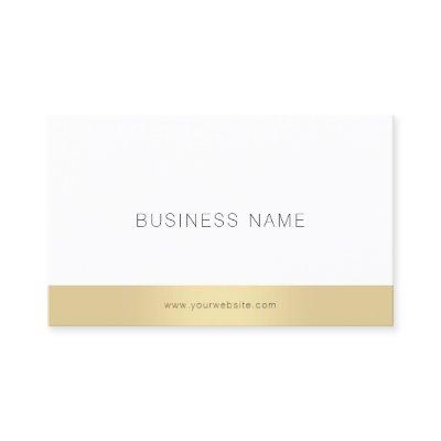 Creative Modern Elegant Gold Simple Design Trendy