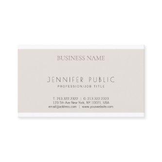 Creative Modern Minimalist Design Plain Trendy