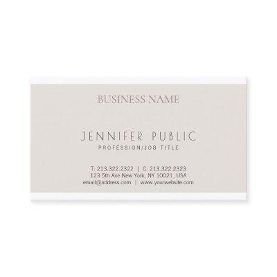 Creative Modern Minimalist Design Plain Trendy