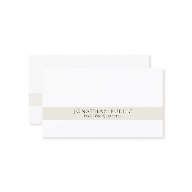 Creative Modern Professional Simple Elegant