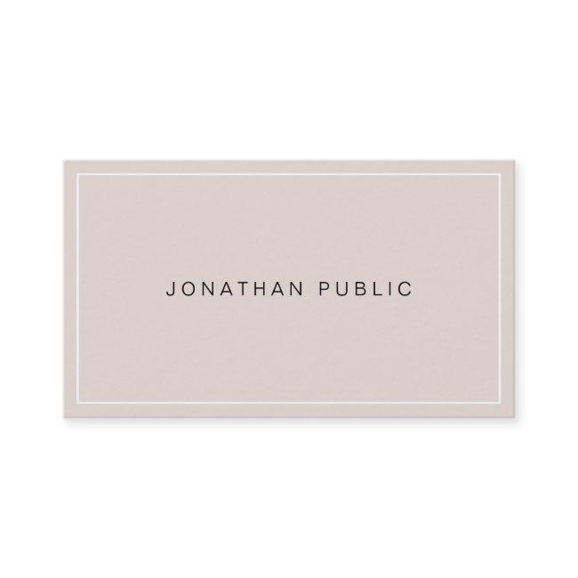 Creative Modern Simple Design Professional Top