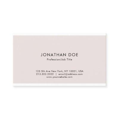 Creative Modern Simple Design Trendy Template