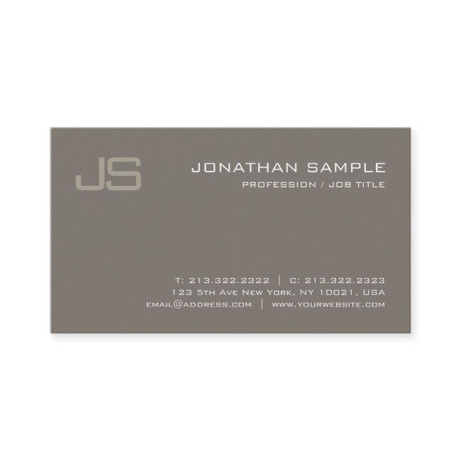 Creative Monogram Design Modern Professional Luxe