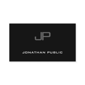 Creative Monogram Modern Trendy Minimalistic Plain