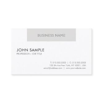 Creative Professional Modern Design Clean Plain