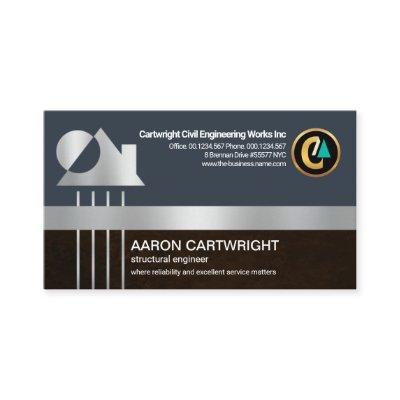 Creative Silver Re-Bar Lines Construction Engineer