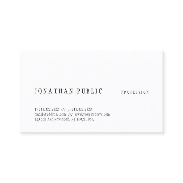 Creative Simple Design Elegant Template Modern