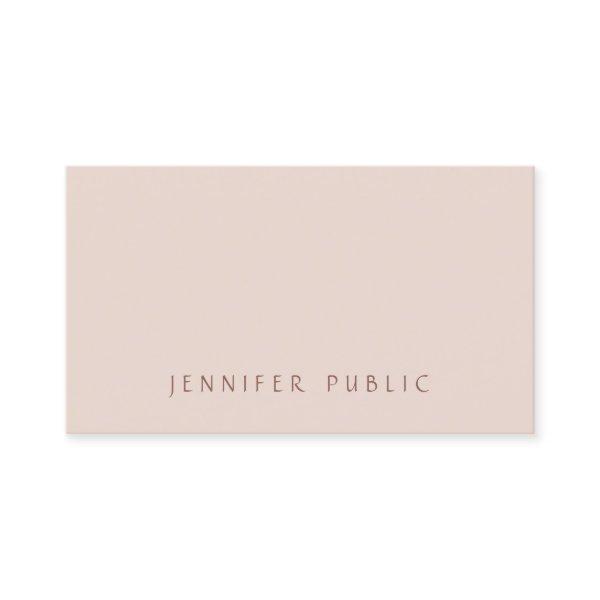 Creative Simple Professional Modern Elegant Color