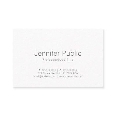Creative Sleek Design Modern Plain Professional