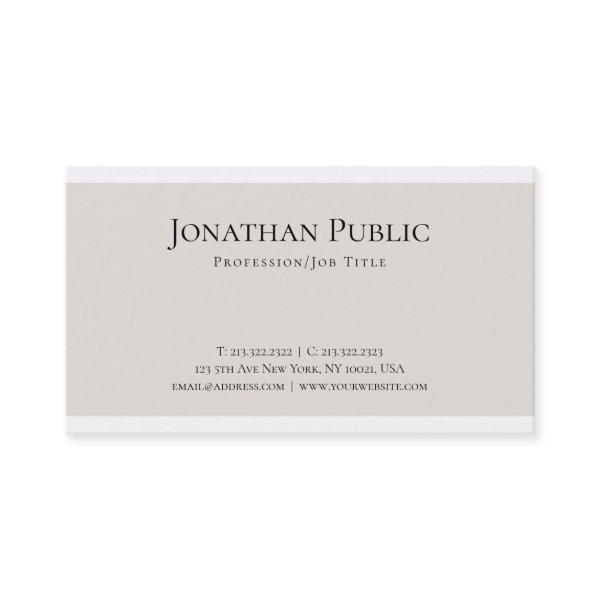 Creative Sleek Design Professional Luxury Modern