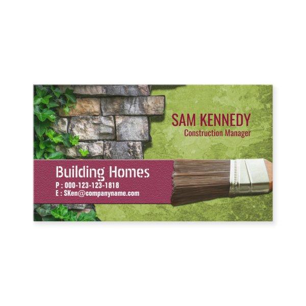 Creative Stone Wall Construction