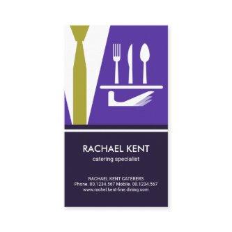 Creative Waiter Tuxedo Serving Plate Cutlery