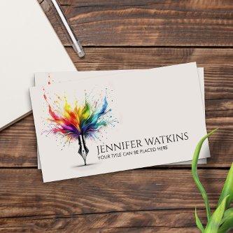 Creative Writing - Fountain Ink Pen