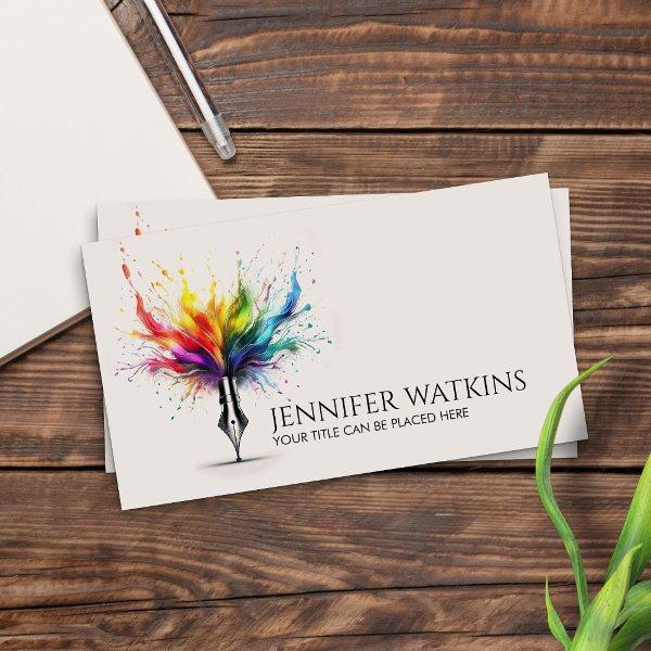 Creative Writing - Fountain Ink Pen