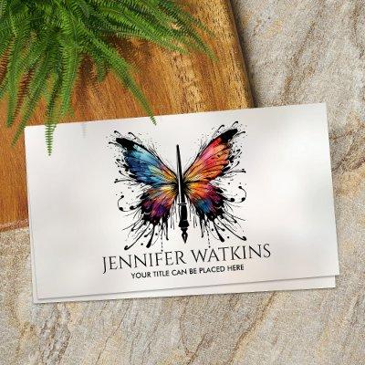 Creative Writing - Fountain Ink Pen Butterfly