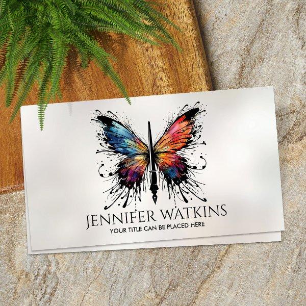 Creative Writing - Fountain Ink Pen Butterfly