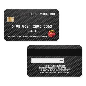 Credit Card | Carbon Fiber Pattern