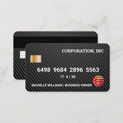 Credit Card | Carbon Fiber Pattern