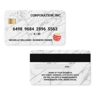 Credit Card | Marble Texture