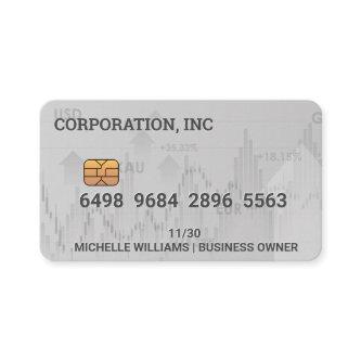 Credit | Debit Card | Financial Charts
