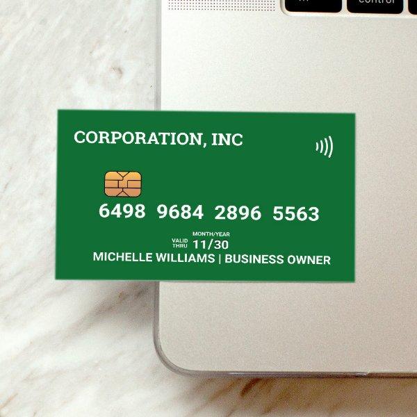 Credit | Debit Card | Green