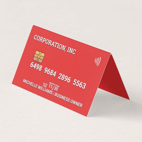 Credit | Debit Card | Red