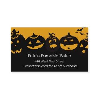 Creepy Pumpkin Patch...