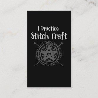 Crochet Mom Witch Occult Crafting Yarn Lover
