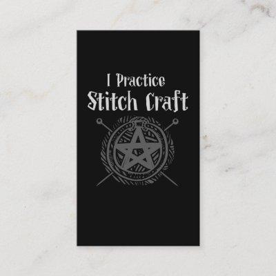 Crochet Mom Witch Occult Crafting Yarn Lover