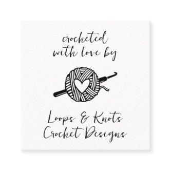 Crocheted With Love Square
