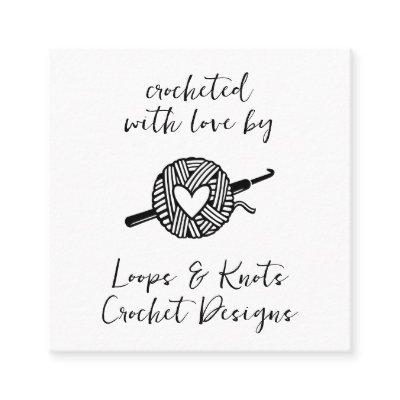 Crocheted With Love Square