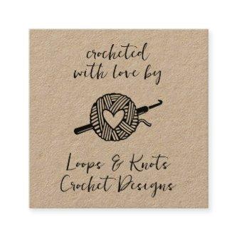 Crocheted With Love Square