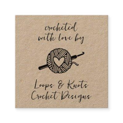 Crocheted With Love Square